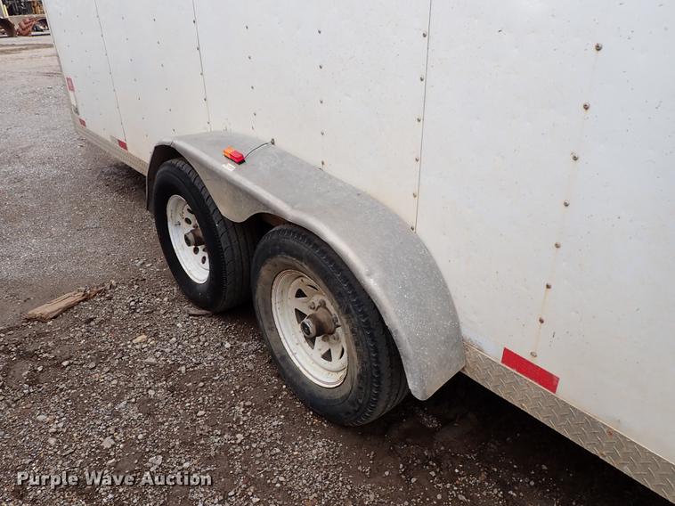 image for item DF1207 2004 Doolittle enclosed cargo trailer