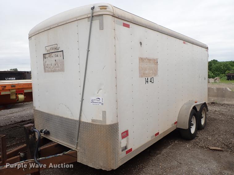 image for item DF1207 2004 Doolittle enclosed cargo trailer