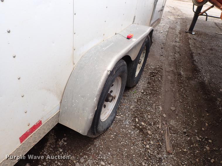 image for item DF1207 2004 Doolittle enclosed cargo trailer