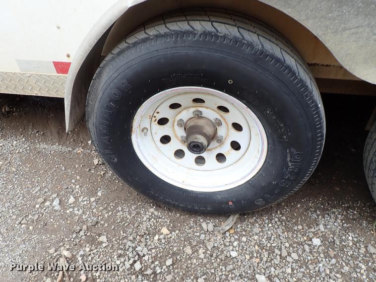 image for item DF1207 2004 Doolittle enclosed cargo trailer