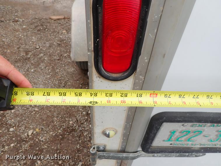 image for item DF1207 2004 Doolittle enclosed cargo trailer