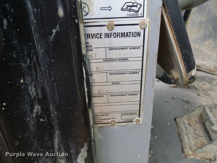 image for item DF7299 2012 Caterpillar D6T XW dozer