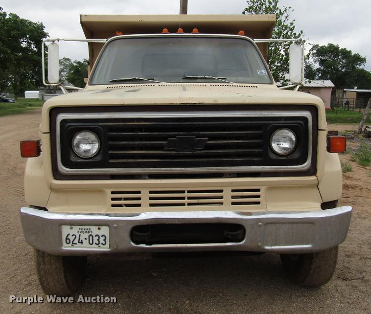 image for item DF8038 1985 Chevrolet C70 dump truck