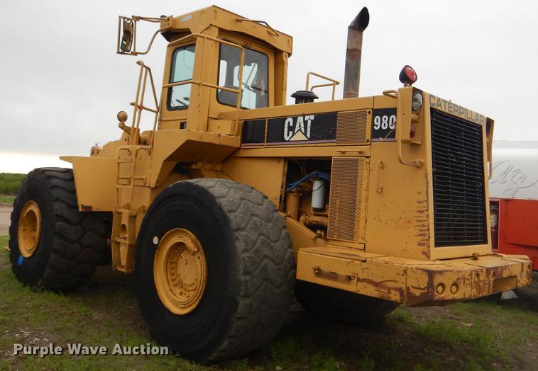 image for item DG1083 1986 Caterpillar 980C wheel loader