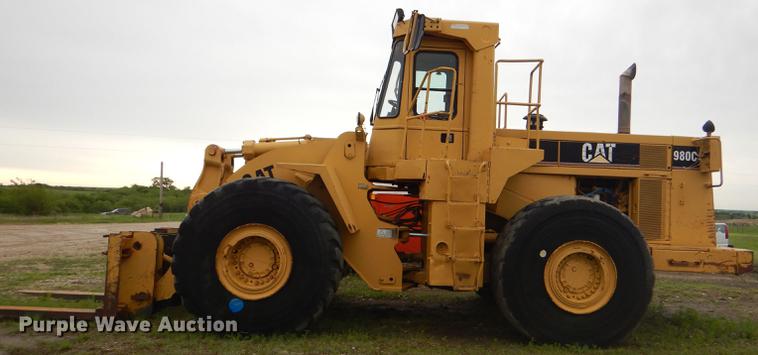 image for item DG1083 1986 Caterpillar 980C wheel loader