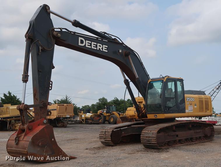 image for item DG4008 2010 John Deere 350D LC excavator