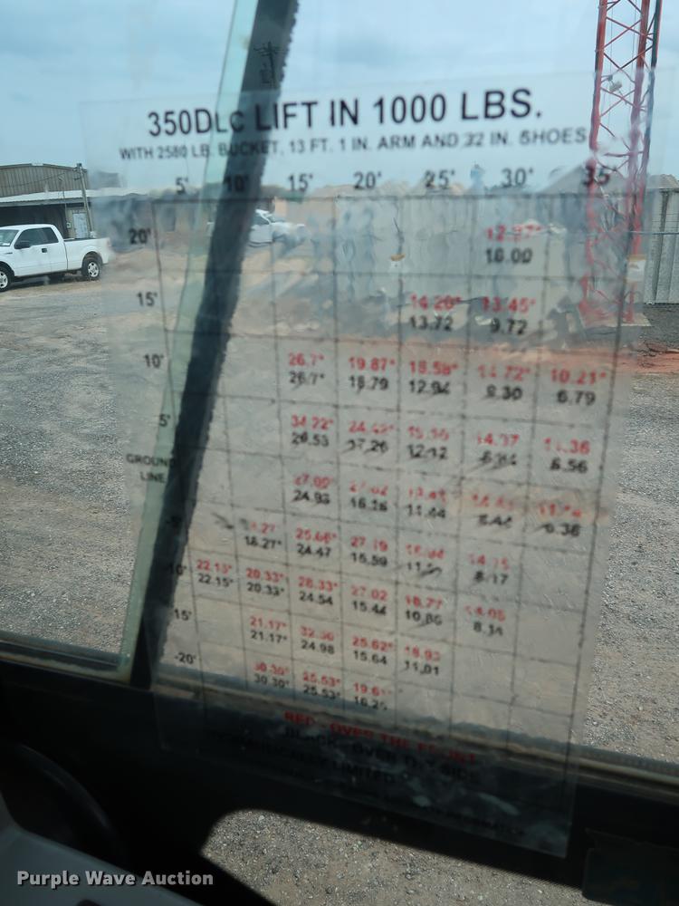 image for item DG4008 2010 John Deere 350D LC excavator