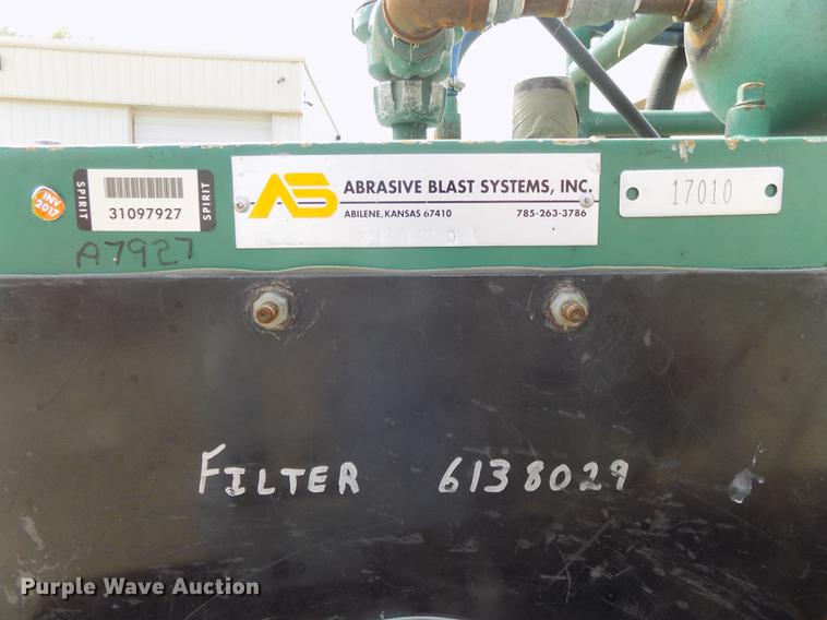 image for item DZ9712 2007 Abrasive Blast sandblaster