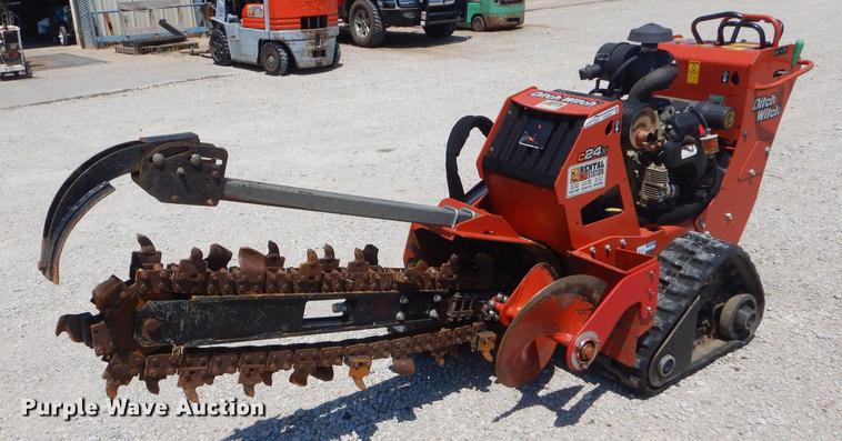 image for item ED9284 2016 Ditch Witch C24X trencher