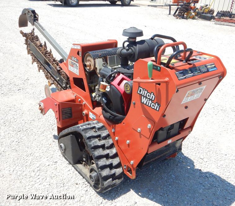 image for item ED9284 2016 Ditch Witch C24X trencher