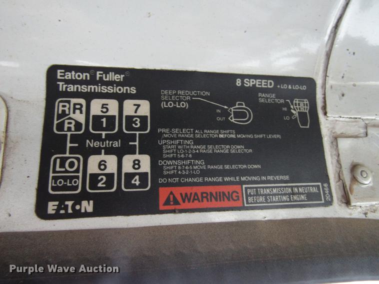 image for item EU9599 1996 Volvo WG roll off container truck