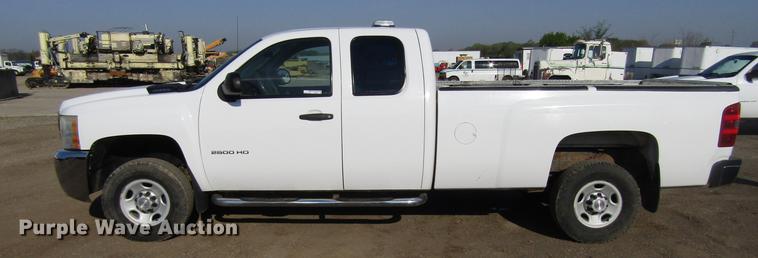 image for item EU9638 2010 Chevrolet Silverado 2500HD Ext. Cab pickup truck