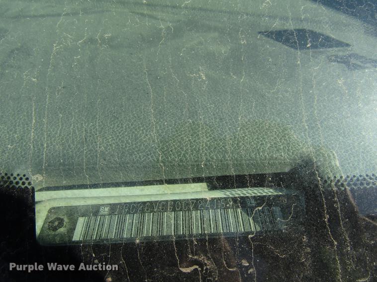 image for item EU9641 2012 Chevrolet Silverado 2500HD Ext. Cab pickup truck