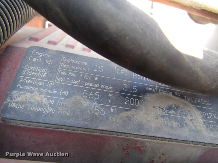 image for item EU9642 2007 Mack CL733 semi truck