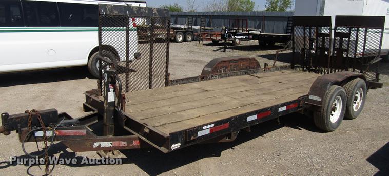 image for item EU9647 1998 Cronkite utility trailer