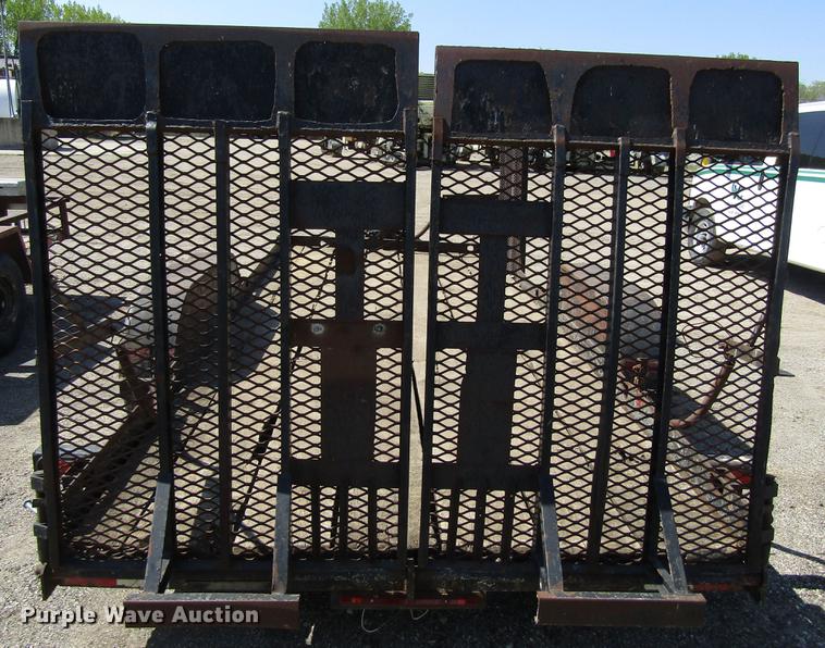 image for item EU9647 1998 Cronkite utility trailer