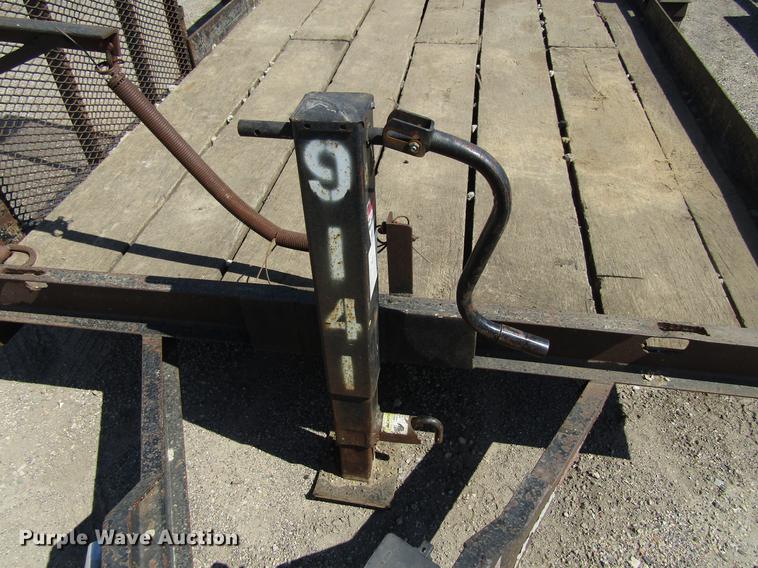 image for item EU9647 1998 Cronkite utility trailer