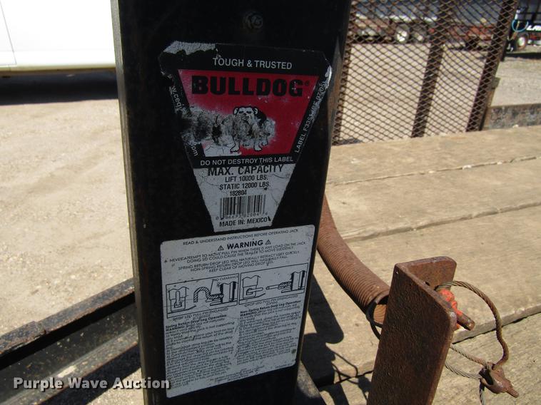 image for item EU9647 1998 Cronkite utility trailer