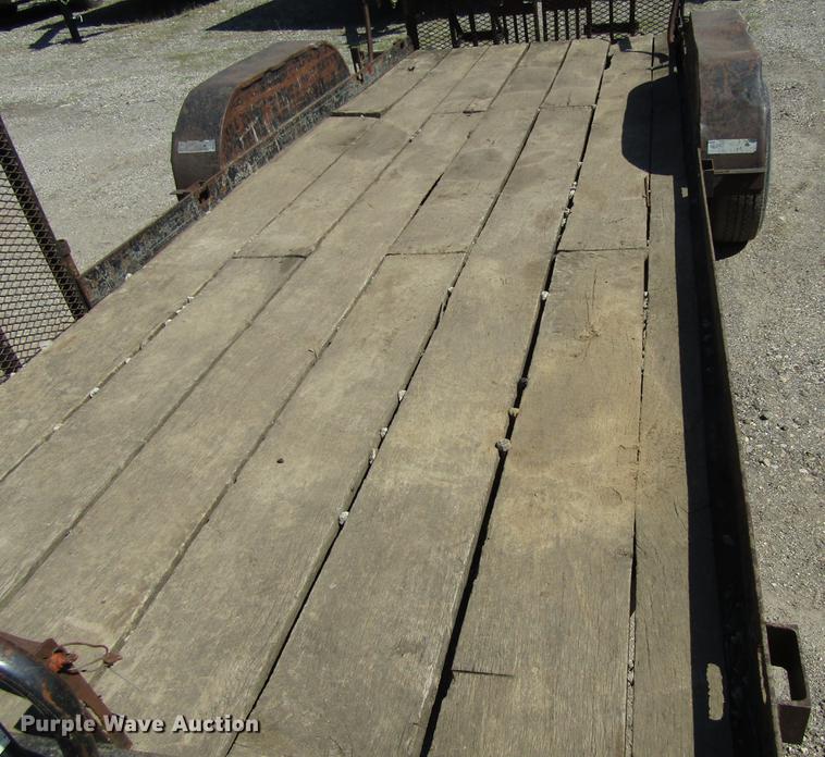 image for item EU9647 1998 Cronkite utility trailer