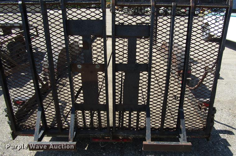 image for item EU9647 1998 Cronkite utility trailer