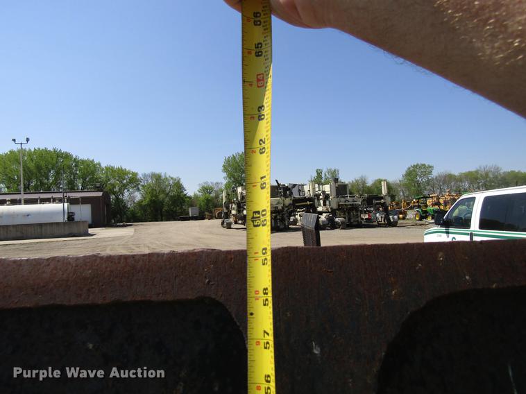 image for item EU9647 1998 Cronkite utility trailer