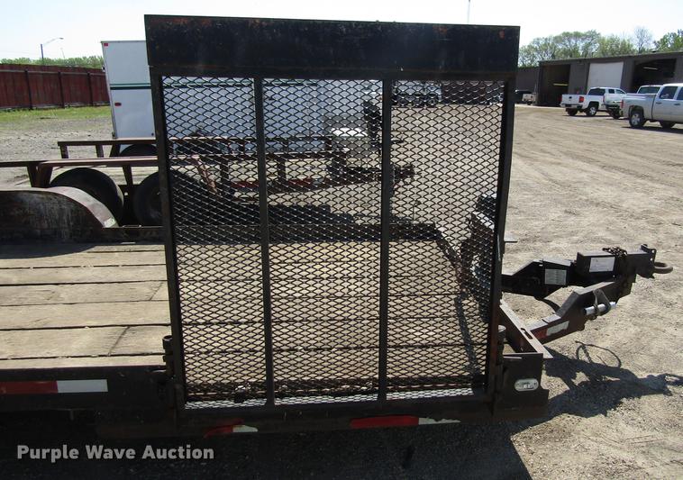 image for item EU9647 1998 Cronkite utility trailer