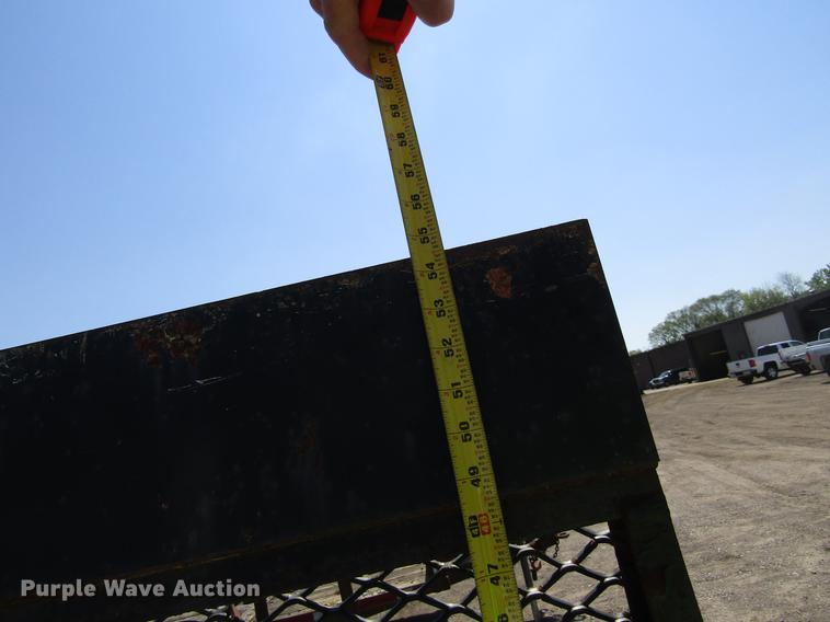 image for item EU9647 1998 Cronkite utility trailer