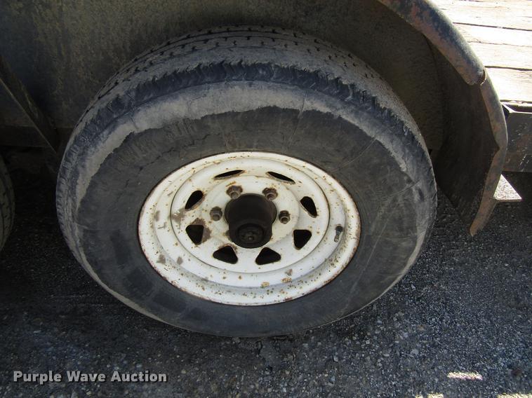 image for item EU9647 1998 Cronkite utility trailer