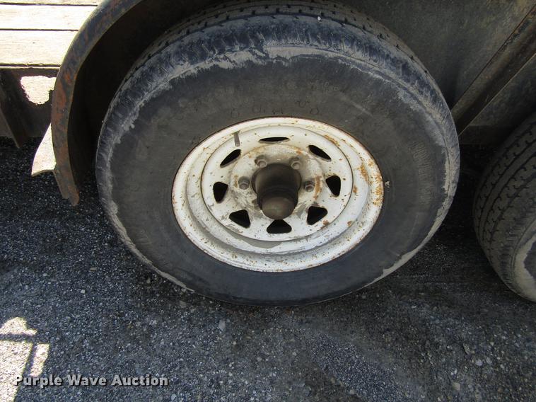 image for item EU9647 1998 Cronkite utility trailer