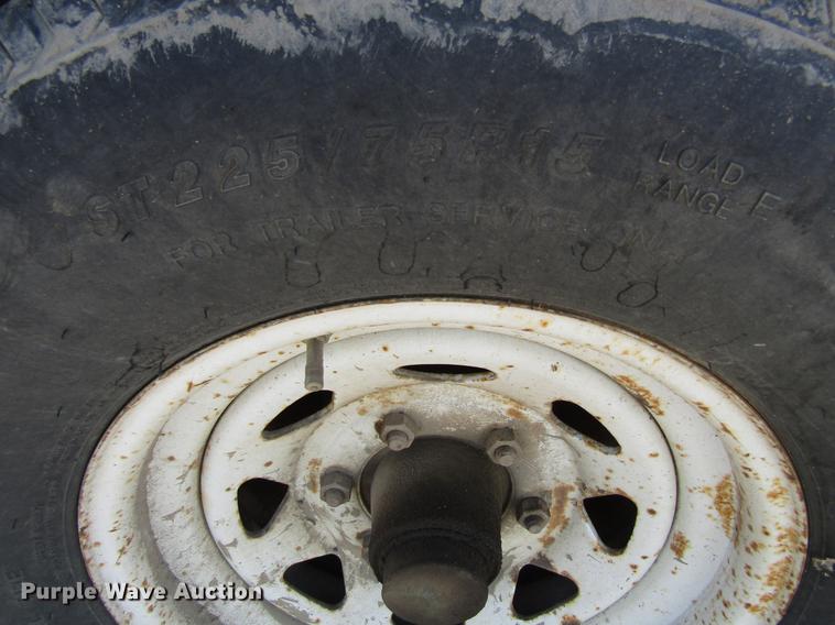 image for item EU9647 1998 Cronkite utility trailer