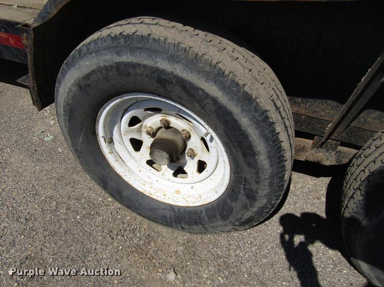 image for item EU9647 1998 Cronkite utility trailer