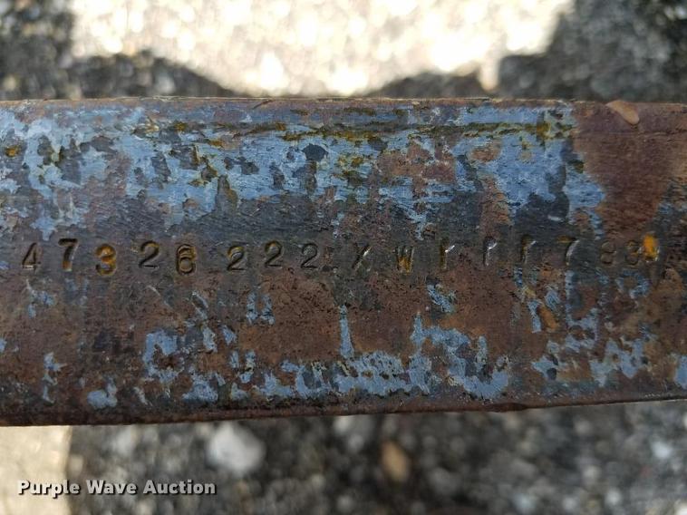 image for item EU9647 1998 Cronkite utility trailer