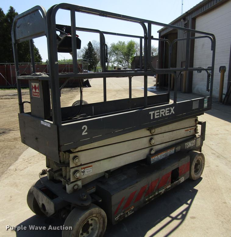 image for item EU9649 2001 Terex TSM20 scissor lift