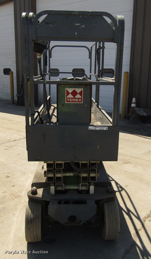 image for item EU9649 2001 Terex TSM20 scissor lift