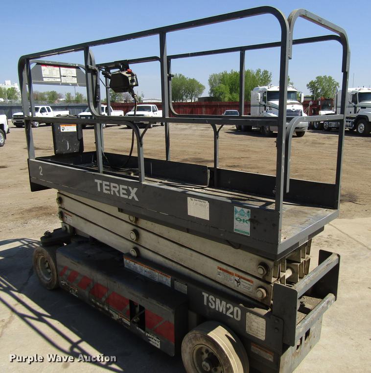 image for item EU9649 2001 Terex TSM20 scissor lift