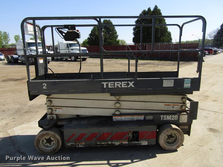 image for item EU9649 2001 Terex TSM20 scissor lift