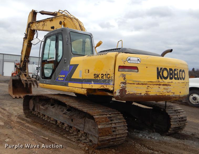 image for item EZ9848 2001 Kobelco SK210LC excavator