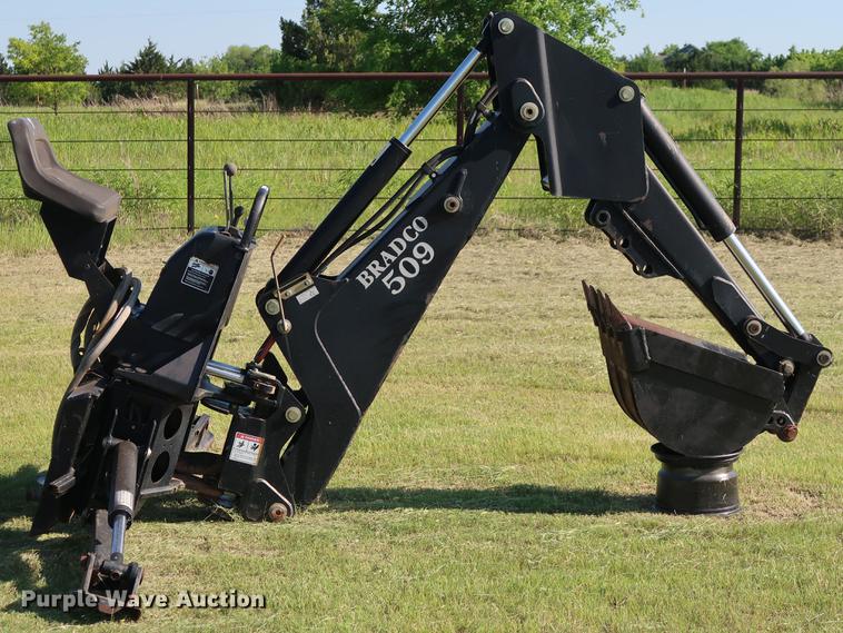 image for item FE9621 Bradco 509 skid steer backhoe attachment