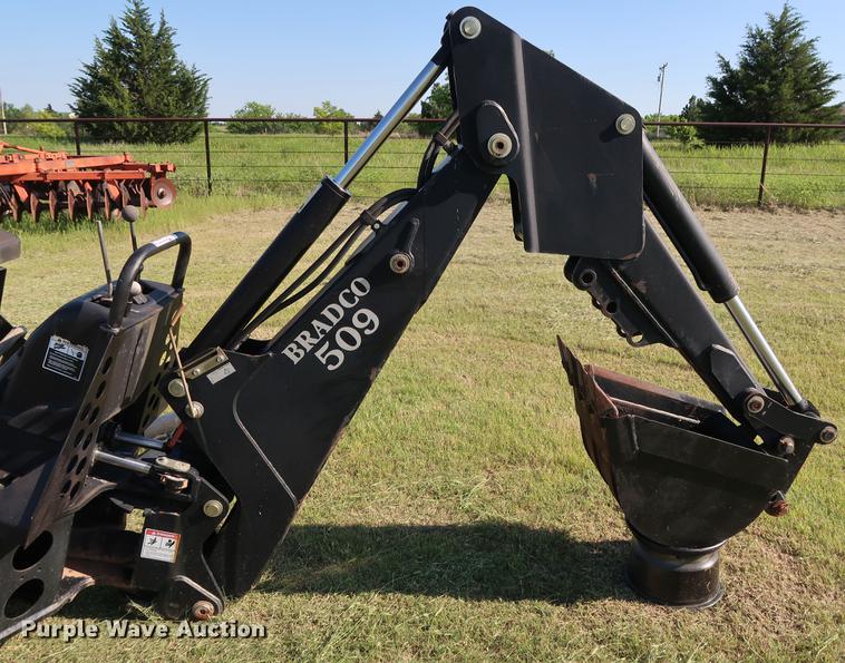 image for item FE9621 Bradco 509 skid steer backhoe attachment