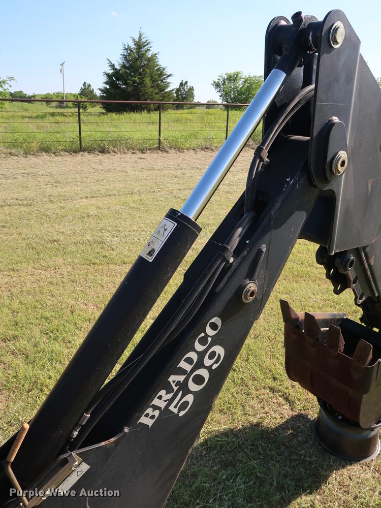 image for item FE9621 Bradco 509 skid steer backhoe attachment