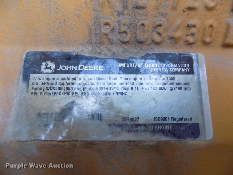 image for item FG9484 2003 John Deere 770CH Series II motor grader