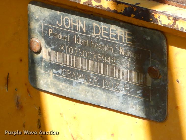 image for item FH9440 2001 John Deere 750C Series II LGP dozer