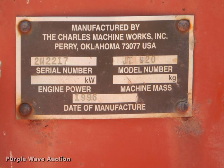 image for item FH9496 1996 Ditch Witch JT920 directional boring unit