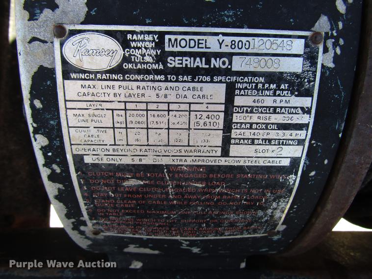 image for item FJ9677 1995 International 4700 chipper truck