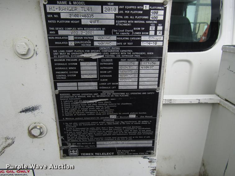 image for item FJ9686 2010 Freightliner Business Class M2 bucket truck