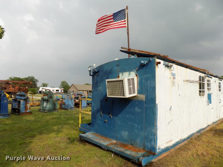 Oil field dog house in Cleveland, OK Item FO9990 sold Purple Wave