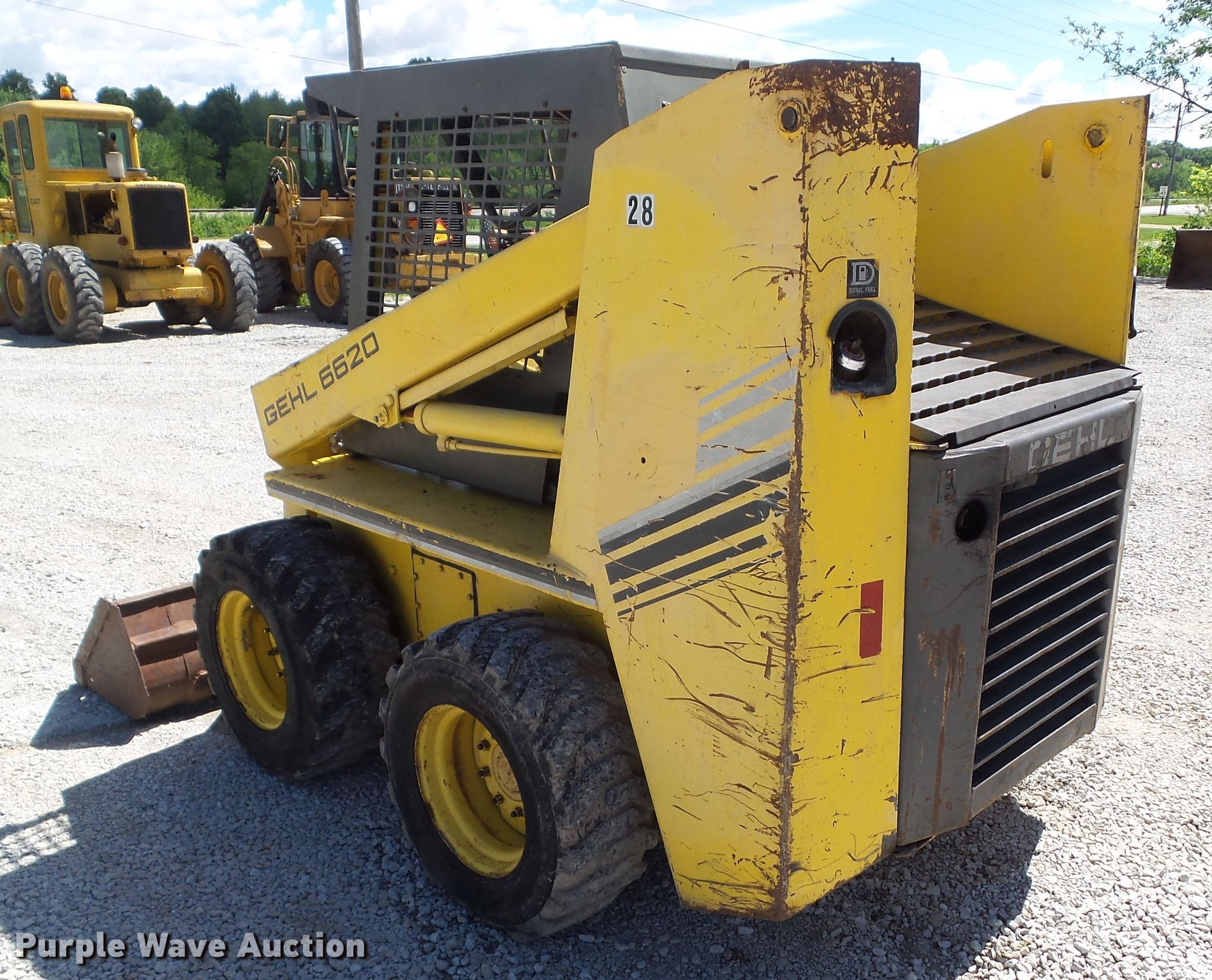 Gehl 6620 skid steer in Anita, IA Item EM9195 sold Purple Wave