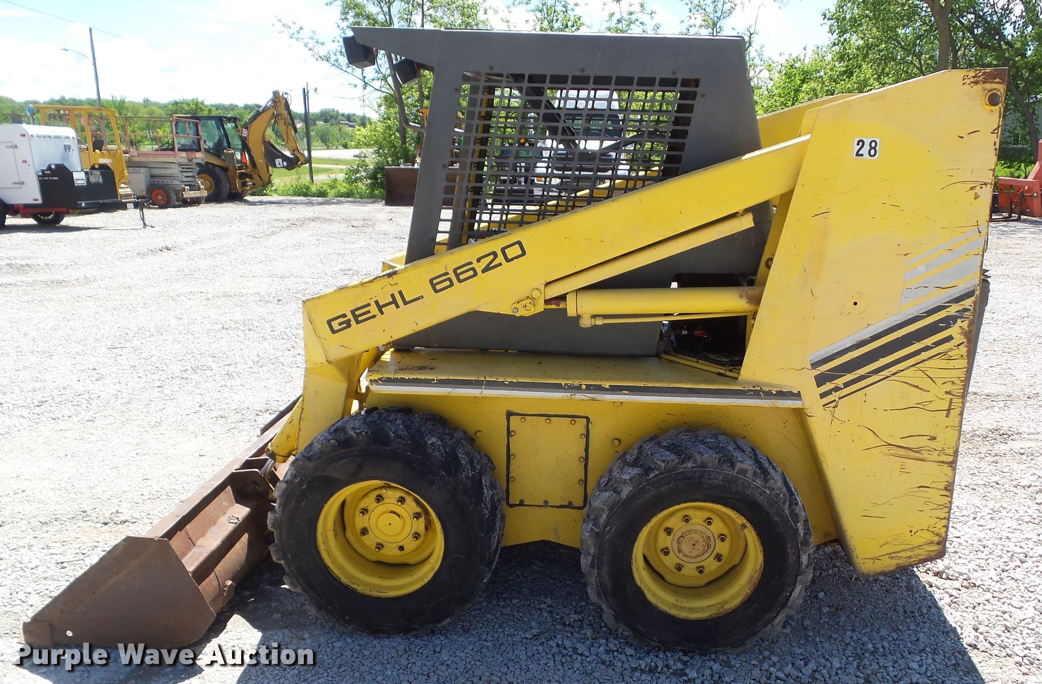 Gehl 6620 skid steer in Anita, IA Item EM9195 sold Purple Wave