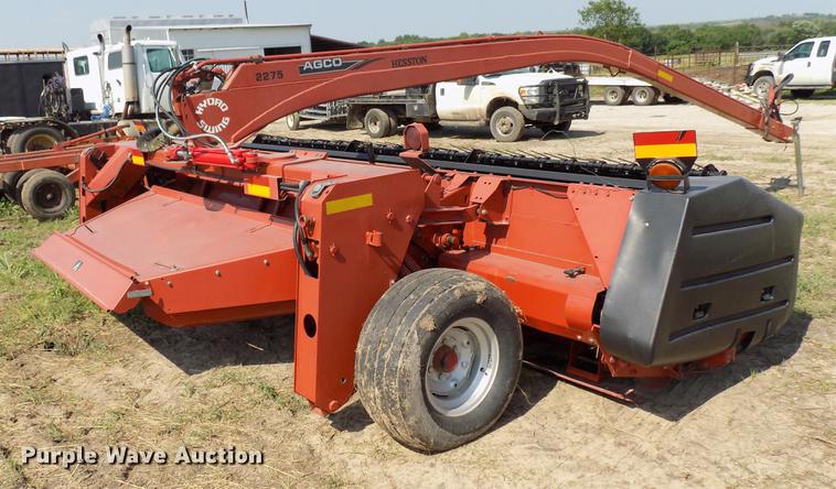 image for item DB9547 Hesston 1275T Hyrdroswing windrower