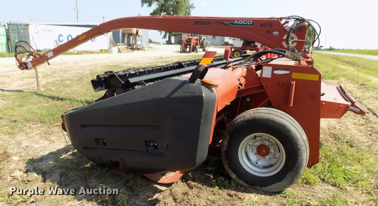 image for item DB9547 Hesston 1275T Hyrdroswing windrower